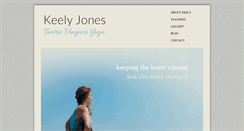 Desktop Screenshot of keelyjones.com